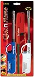Click n Flame Multi Purpose Lighter - 3 Pack - Flexible Shaft - Multi Purpose - Wind Resistant Lighters
