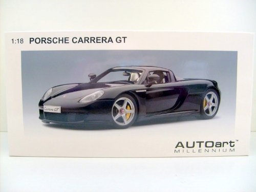 AUTO ART 1/18 78047 PORSCHE CARRERA GT - BLACK 