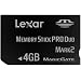 Lexar Platinum II 4GB Memory Stick Pro Duo Flash Memory Card LMSPD4GBBSBNA