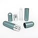 Teal Green Aluminum and Glass Empty Essential Oil Personal Nasal Inhaler Refillable With Removable Bottle by Rivertree Life