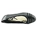 AK Anne Klein Sport Women's Atworth Leather Ballet Flat