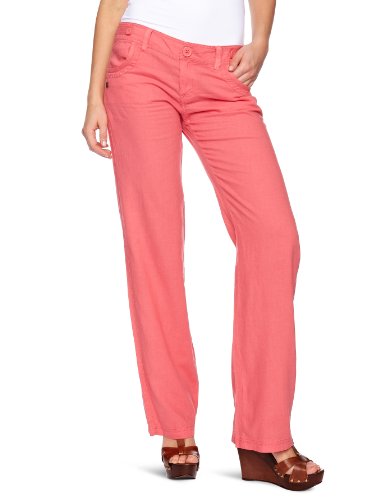 edc by ESPRIT Damen Hose Normaler Bund, 032CC1B025, Gr. 38 (32 Inch L&auml;nge), Rosa (soft pin Preisvergleich