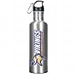 Minnesota Vikings 34oz Silver Aluminum Water Bottle