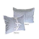 Review Nautica PWS90827WHNAP6 / Nautica Shelter Cove 12 by 16-Inch Decorative Pillow