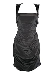 Petite Cocktail Open-Back Sequined Silk/Spandex  Dress