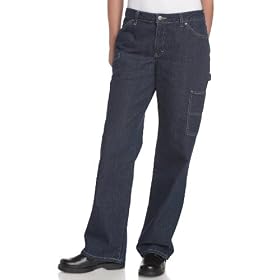 Buy Dickies Ladies Carpenter Pant In Brushed Canvas And Denim by Dickies