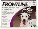 3 MONTH Frontline PLUS Purple for Dogs 45-88 lbs