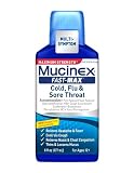 41iq%2BU fHLL. SL160  Mucinex Fast Max Adult Liquid for Cold, Flu and Sore Throat, 6 Ounce