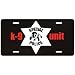 New  Newfoundland / K-9 Unit  License Plate Dog