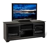 Prepac Ferentino Black Flat Panel LCD/Plasma TV Console