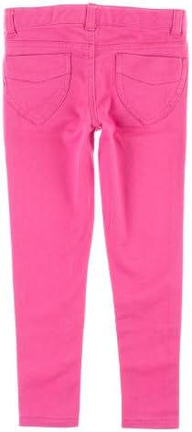 Downeast Girl Girls 2-6X Zip It Colored Pants 4 Pink