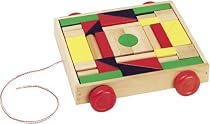 Melissa & Doug Unit Blocks on Wheels