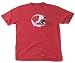 Search : University of Wisconsin Badgers Retro Football Helmet Logo T-Shirt by Red Jacket