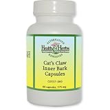 Alternative Health & Herbs Remedies Cat's Claw Inner Bark Capsules, 60-Count Bottle (Pack of 2)