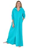 Long ultra-soft fleece hoodie robe