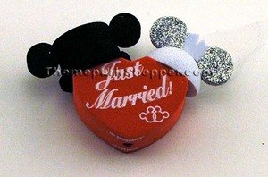 Disney Mickey and Minnie Mouse Wedding Antenna Ball