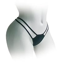 Rimba 5381242000 String schwarz One Size