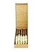 Organic Smokes - GMP Certified, Luxury Herbal Cigarette with Wooden Case and Filter. Ecstacy & Honeyrose Alternative..