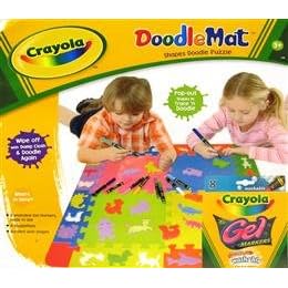 Crayola Doodle Mat Shapes Doodle Puzzle by Verde by
