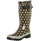 Chooka Women's Seaside Dots Boot,Brown,7 M