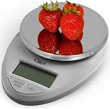 Ozeri Digital Kitchen Food Scale in Elegant Chrome (1g to 11 lbs Capacity) -- Combines MultiFunction Technology with an Oversized Weighing Platform. Ships Free with Super Saver Shipping. Ships Free with Super Saver Shipping.
