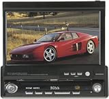 Boss Audio BV9960 In-Dash DVD/MP3/CD Receiver with Motorized Flip-Out 7-Inch TouchScreen Monitor