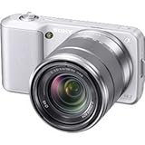 Sony Alpha NEX-3 Interchangeable Lens Digital Camera w/18-55mm Lens (Silver)- 14.2 Mpix