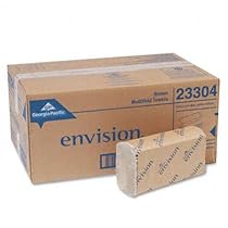 GEP23304 Envision® Embossed, MultiFold Towels, Brown, 250/Pk, 16 Packs/Ct