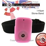i-nique "Colour-Me" Creative Zen Stone - PINK SPORTS PACK - Silicone skin case + ARMBAND + Belt clip