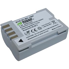 Wasabi Power Battery for Olympus BLM-5