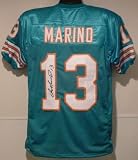 Dan Marino Autographed Miami Dolphins Teal Jersey