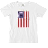 Usa Flag - Patriotic Women's Cut T-Shirt