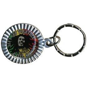 Bob Marley - Tributemetal Keychain