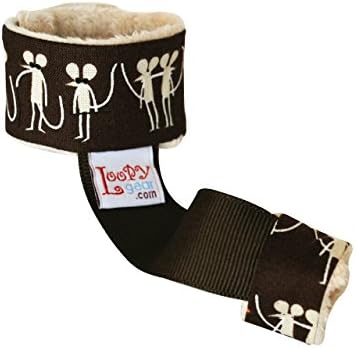 Loopy Gear Baby Rattle and Toy Holder ~ Choose Pattern (Three Blind Mice)