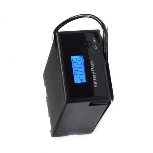 Wondershop High capacity low self discharge,light weight, long life Lithium-ion BPU60 battery for Sony camcorder PMW-EX1/PMW-EX3