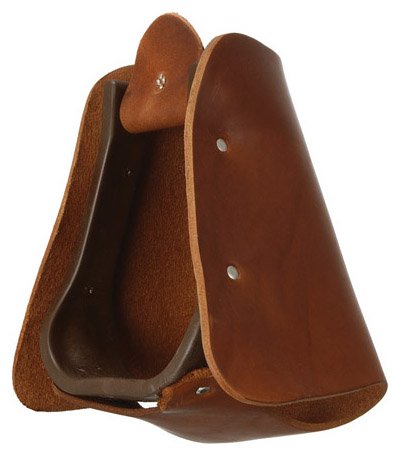 Royal King Leather Hooded Stirrup