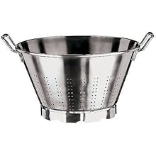 Paderno World Cuisine 13-1/2-Quart Stainless Steel Vegetable Strainer