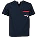 NFL New England Patriots Navy Blue Scrub Top