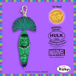 Kooky Klicker Pen Keychain Hulk