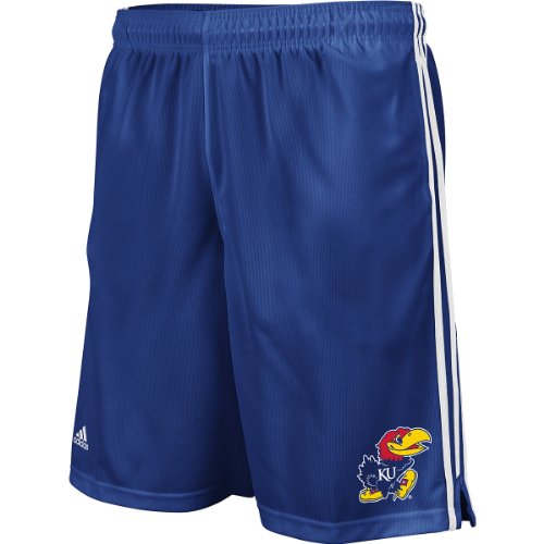 Adidas Kansas Jayhawks Men's Practice Short Large