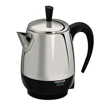 Farberware FCP240 2-4-Cup Percolator, Stainless Steel