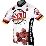 Voler short sleeve cycling jersey 53x11Coffee