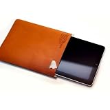 EVOUNI 【第3世代iPad対応】 東レの特殊素材エクセーヌを採用したiPad 2やタブレットPCに対応、Smart Coverを装着しても収納可能9インチポーチ オレンジ V33-1OG