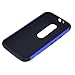 Moto G (3rd Gen) Case, LK [Shock Absorption] Hybrid Dual Layer Armor Defender Protective Case Cover for Motorola Moto G 3rd Generation 2015 (Blue)