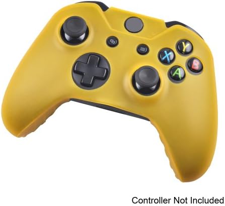 Western-Protective Silicone Skin Case Cover for Xbox One Controller, Yellow