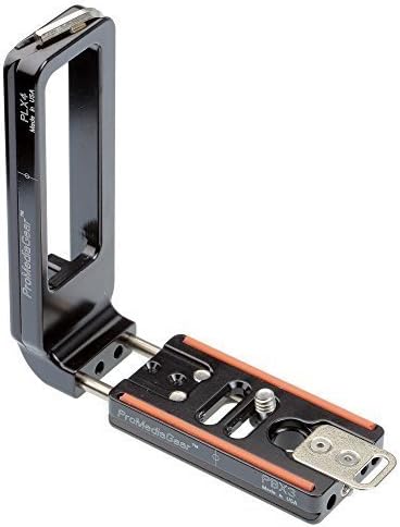 PLX4 ProMediaGear 4 Inch Universal L-Bracket/ L-Plate Arca Swiss Type