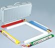 Western Mah Jongg set in Silver Aluminum carrying Case