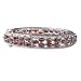 Bracelet Silver Link Amethyst Gemstone Dia 2 Inches