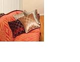Diamond Damask 18 X 18 Decorative Cushion Cover - Gold