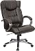 Office Products : Espresso Brown Leather High Back Executive Office Chair [BT-9088-BRN-GG]
